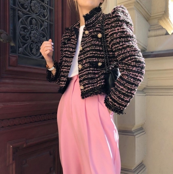 Zara Tweed Jacket - Picture 4 of 16